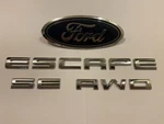 2021-2022 Ford Escape Se Awd Trunk/rear Lift Gate Chrome Emblems. Fixed Price $40.00.
