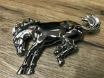 1983-1987 Ford Bronco Nos Chrome Fender Emblem E0TB-16C144-AA. Fixed Price $50.00.