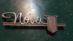 1962 Chevrolet Nova Ii Original 400 Emblem Good Studs An Nuts. Fixed Price $50.00.