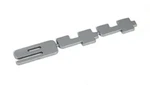 Porsche "944" Emblem Silver Rear Trunk Genuine 944-559-193-01. Fixed Price $69.00.
