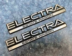 1985-1990 Buick Electra Estate Wagon Emblems/scripts 25518829 6.5" Chrome/blk. Fixed Price $38.95.