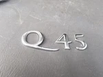 1990 1991 1992 1993 1994 Metal Infiniti Q45 Rear Emblem Badge Nameplate Oem. Fixed Price $20.00.