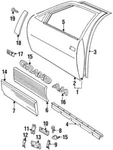 Genuine Gm 1992-1995 Pontiac Grand Front Side Nameplate Amplitude 22570096. Fixed Price $23.39.