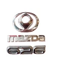 1997-2002 Mazda 626 Lx Chrome Rear Trunk Deck Lid Emblem Set Factory Oem. Fixed Price $14.99.