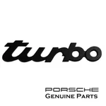 Porsche 911 964 "turbo" Black Emblem For Decklid Genuine 9305593170270C. Fixed Price $149.00.
