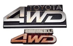 1983 1984 1985 Toyota Tercel 4WD Front Grille Badge & Rear Emblem. Fixed Price $99.95.