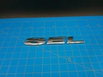 Sel Chrome Emblem Badge Car Trunk Lid Replacement Used Letters Ford Taurus 10-15. Fixed Price $17.49.