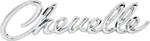 Oer Chrome Front Header Panel Emblem For 1968-1969 Chevy Chevelle Models. Fixed Price $48.98.