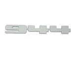 Genuine Porsche "944" Rear Trunk Silver Emblem Badge Inscription 94455919301. Fixed Price $99.95.
