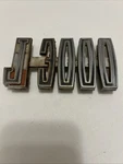 Vintage Jeep Front Fender J300, Metal Emblem 968863, Late 60 S, Free Shipping. Fixed Price $42.95.