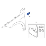 Volkswagen 17A853688FDPJ Front Left Fender Emblem. Fixed Price $58.70.