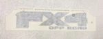 New Ford FX4 Off Road Bed Side Decal Silver/black MB3Z-21290D12-LA Ranger 19-23. Fixed Price $54.85.