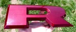 Oem 2015-2022 2023 2024 Mopar Ram Rear Tailgate Letter "r" Maroon/red Emblem. Fixed Price $39.99.