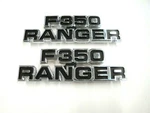 1977 1978 1979 Ford Truck F-350 Ranger Chrome Cowl Emblem New+. Fixed Price $79.95.
