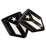 Newperlite Puerto Flag Decal X 2.4 Inches, Rico(black). Fixed Price $14.69.