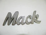 Vintage Mack Truck Oem Cab Emblem Badge 27RU2127 9"LONG. Fixed Price $35.00.