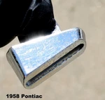 1958 Pontiac Letter "o" Rear Trunk Emblem Oem Gm 528357. Fixed Price $18.00.