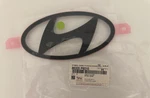 Genuine Oem Matte Black Emblem For Front 86305-P6010 2024-26 Hyundai Santafe. Fixed Price $49.99.