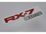Mazda Oem RX7 RX-7 FD3S Enfini Rear Red Emblem Ornament Badge F100-51-711B. Fixed Price $92.24.