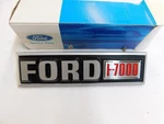 Nos Oem Ford 1985 F7000 Large Truck Emblem Badge Ornament 1986 1987 1988 1989. Fixed Price $59.00.