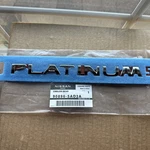 Genuine Nissan "platinum" Nameplate 2015-2024 Murano P/n: 90896-5AD2A. Fixed Price $119.99.