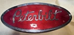 Peterbilt Nameplate 12" Hood Emblem Logo With Mounting Brackets Oem 20-19279. 2A. Fixed Price $175.00.