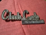 1972 - 1980 Dodge Club Cab 200 Emblem Part #3731 048 63259 Vintage Metal. Fixed Price $18.00.