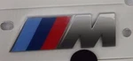 Bmw Oem ///m Sport Cerium Grey Tri-color Fender Badge Factory Sealed G12 G30 New. Fixed Price $89.73.