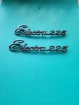 1971 1972 Buick Electra 225 Nameplate Roof Sail Panel Emblem Nos Gm 9832029 X2. Fixed Price $99.00.