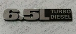 6.5 Turbo Diesel Emblem Hummer H1 Badge Chrome Decal Am General Humvee Chevy Gmc. Fixed Price $56.95.
