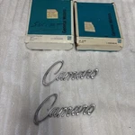Gm Nos 3916660 Chevrolet Camaro Fender Side Emblem Copo Z28 Yenko Pair. Fixed Price $100.00.