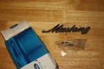 Nos 1971 1972 1973 Mustang Decklid Emblem Script D2ZZ-6342528-A. Fixed Price $79.95.