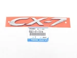 Genuine Oem Mazda EG21-51-721A Rear Nameplate Lift Gate "CX-7" Badge 07-12. Fixed Price $16.38.
