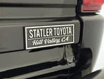 Custom Statler Toyota Reproduction Dealership Emblem. Fixed Price $19.85.