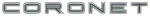 1967 Dodge Coronet Quarter Panel Emblem - Black. Fixed Price $76.89.