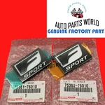 Genuine Oem Lexus 11-17 CT200H Left & Right Front Fender F-sport Nameplate Set. Fixed Price $89.95.
