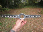 1955 Studebaker Champion Trunk Emblem 0X 866OX. Fixed Price $149.99.