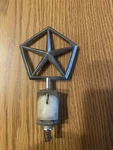 Vintage Mopar Chrysler Pentastar Hood Ornament. Fixed Price $27.45.