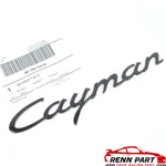 Genuine Porsche Cayman Trunk Script Emblem (gloss Black) 98155923902. Fixed Price $279.95.