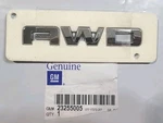 23255005 "awd" Lifgate Emblem. Oem Refurbished. 2010/2021 Gmc. Fixed Price $10.00.