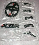Oem Toyota 2018 2023 Camry Xse Black Out Emblem Overlay Kit 7PCS (00016-32094). Fixed Price $76.99.