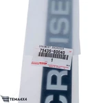 Genuine Oem Back Door Emblem For Toyota Land Cruiser FJ80 FZJ80 75435-60040. Fixed Price $120.33.
