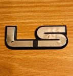 1998-2003 Isuzu "ls" Chrome Emblems Plastic P/n 8970447440 Removed. Fixed Price $5.49.