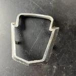 Ford 1950 1951 Trunk Ornament Emblem Bezel Retainer OA-7042522. Fixed Price $9.95.