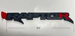 Oem 2023-2024 Ford F150 Raptor Red "r" Tailgate Emblem Nameplate 9.5" Black. Fixed Price $214.99.