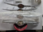 New Genuine Mopar 04805259AA Chrysler Front Grill Emblem Badges Pack. Fixed Price $125.00.