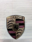 Porsche 911 Boxster Cayenne Hood Emblem Crest Badge Oem 99655921100. Fixed Price $50.00.