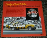 1968 Dodge Dart Gts 340 Picture Feature Print Nhra Bumblebee Scat Pack. Fixed Price $5.99.