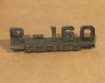 Vintage Ih International Harvester R-160 Series Emblem With Pins. Fixed Price $19.99.