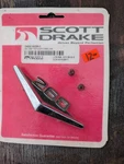 1964 1/2 Ford Mustang Falcon 260 V8 Fender Emblem Scott Drake C4DZ-16228-C ,l. Fixed Price $12.00.
